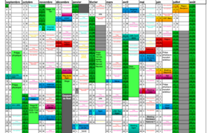 Planification groupe Élite et Espoir 2022-2023